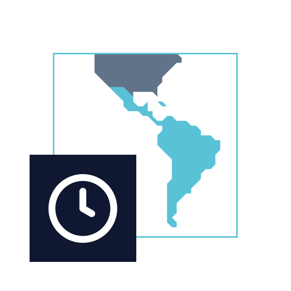 Latin America Time Zones and The Alignment with the US
